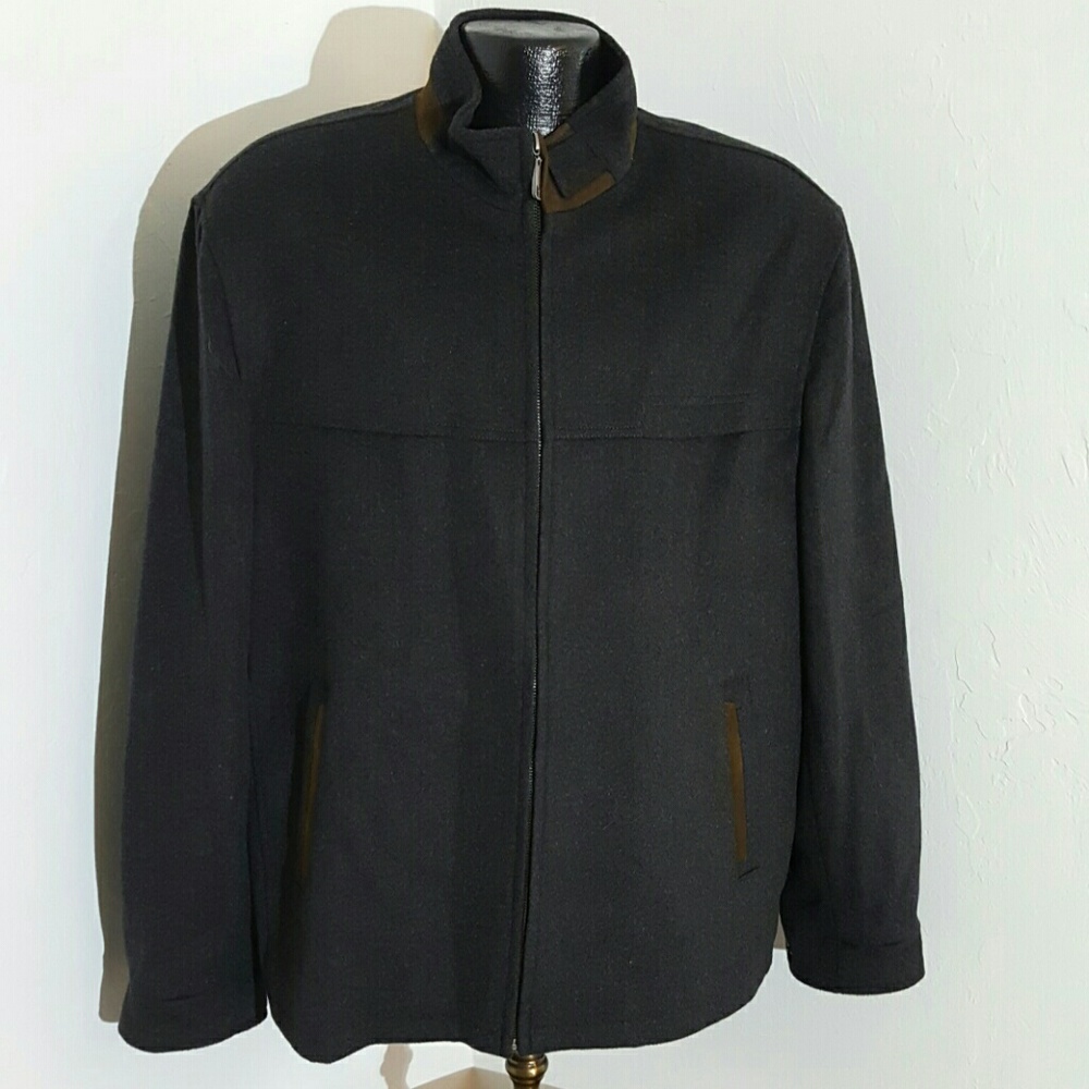 Mantoni winter coat wool/cashmere gray size XL